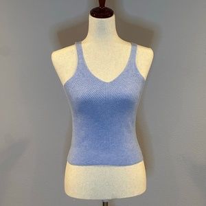 A new Day Light blue sweater tank X Small NWOT
